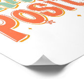 Cheerful and Motivational Sunny Saying Poster (Ecke)