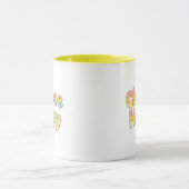 Cheerful and Positive Kids Typography Tasse (Zentrum)