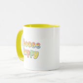 Cheerful and Positive Kids Typography Tasse (Vorderseite Links)