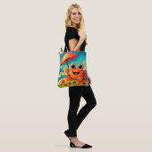 Cheerful Beach Crab with Umbrella Tropical Tasche (Am Model)