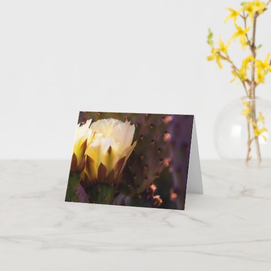 Cheerful Blank Notecard Karte (Gelbe Blume)