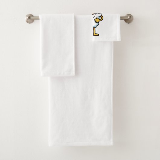 Cheerful Cartoon Banana Shower Bath Towel Badhandtuch Set (Insitu)