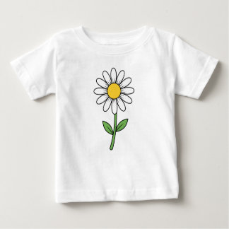 Cheerful Daisy Flower Baby T-shirt
