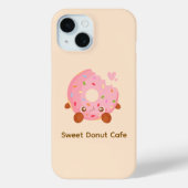 Cheerful Donut With Sprinkles Case-Mate iPhone Hülle (Rückseite)