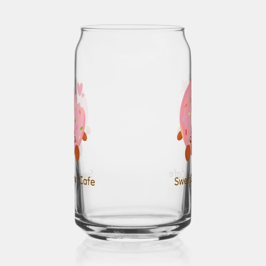 Cheerful Donut With Sprinkles Dosenglas (Links)