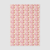 Cheerful Donut With Sprinkles Seidenpapier (Vorderseite)