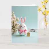 Cheerful Egg Celebration Card Karte (Gelbe Blume)