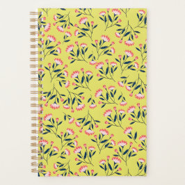  Cheerful Floral Pattern: Pink Flowers  Planer