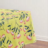  Cheerful Floral Pattern: Pink Flowers  Tischdecke (Beispiel)