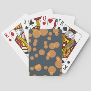 Cheerful fun circle pattern in celebration concept spielkarten