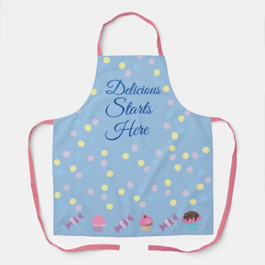 Cheerful Kitchen Apron Schürze (Vorderseite)