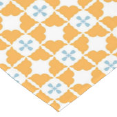 Cheerful Moroccan Spanish Tile Seamless Kurzer Tischläufer (Ecke)