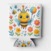 Cheerful Party Bee Can Cooler Dosenkühler (Vorderseite)