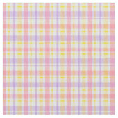 Cheerful Spring Pink Plaid Craft  Stoff (Nahaufnahme)
