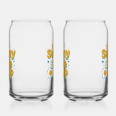 Cheerful "Sunny Side Up" with Egg and Sun Dosenglas (Rechts)