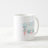 Cheerfull Greet Morning Charming Pastell Custom Kaffeetasse (VorderseiteRechts)