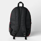 Cheeries Bedruckter Rucksack (Rückseite)