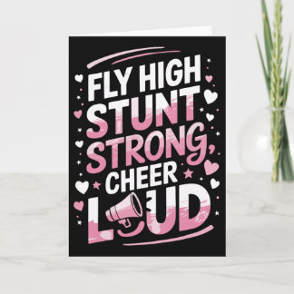 Cheering Cheerleader Quote For Cheer Cheerleading Karte