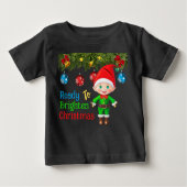 Cheering up Christmas Baby T-shirt (Vorderseite)