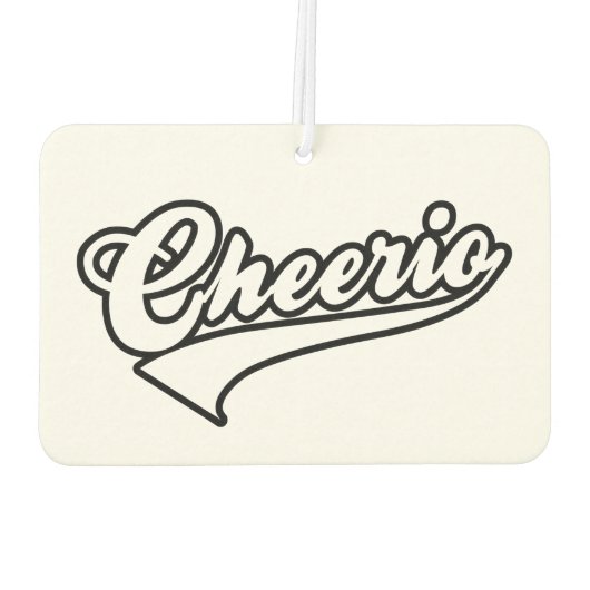 Cheerio Autolufterfrischer (Rückseite)