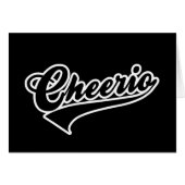 Cheerio Card (Vorderseite (Horizontal))