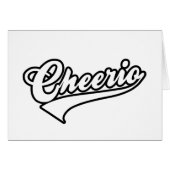 Cheerio Card (Vorderseite (Horizontal))