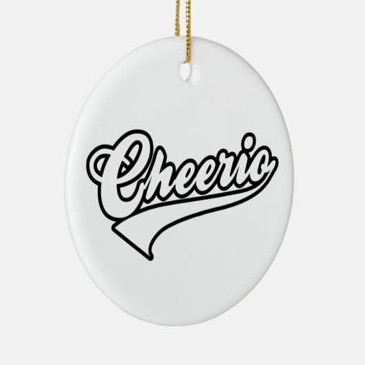 Cheerio Keramik Ornament (Rechts)