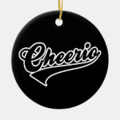 Cheerio Keramik Ornament (Vorne)