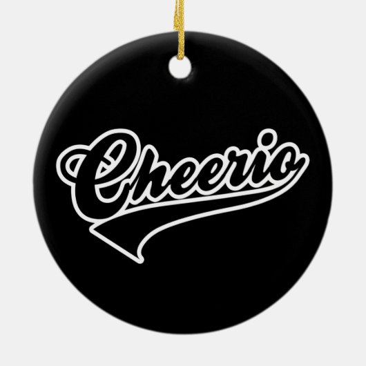 Cheerio Keramik Ornament (Hinten)
