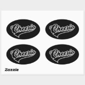 Cheerio Oval Sticker (Blatt)