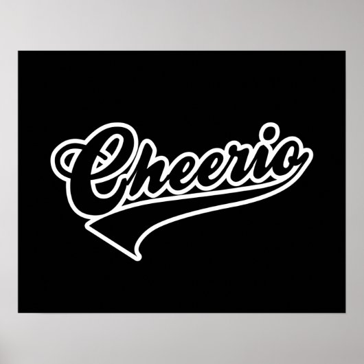 Cheerio Poster (Vorne)