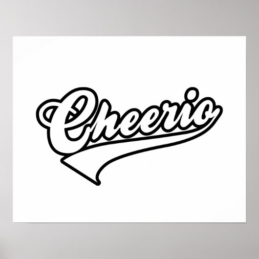 Cheerio Poster (Vorne)