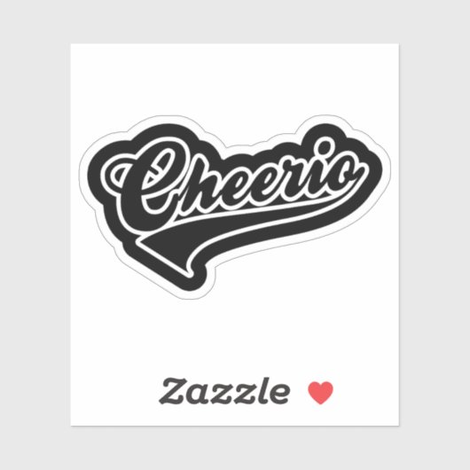 Cheerio Sticker (Blatt)