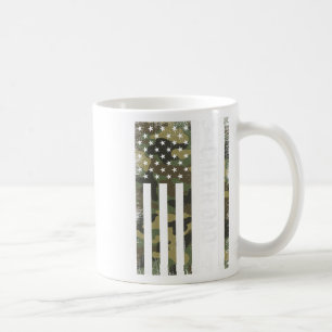Cheerlead Vater Camouflage American Flag Fathers D Kaffeetasse