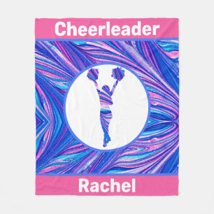 Cheerleader Abstrakt Fleece Blanket