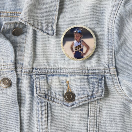 Cheerleader addieren Foto Button (Beispiel)