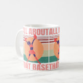 Cheerleader All About That Base Cheerleading Kaffeetasse (Vorderseite Links)