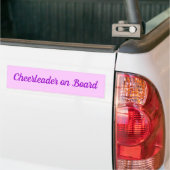 Cheerleader an Bord Autoaufkleber (Auf Lkw)