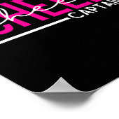 Cheerleader Anführer Cheerleading Poster (Ecke)