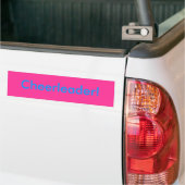 Cheerleader! Autoaufkleber (Auf Lkw)