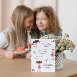 Cheerleader Birthday Einladung