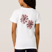 Cheerleader Birthday Party Pom Pom Pink Neutral T-Shirt (Rückseite)
