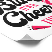 Cheerleader Bows and Bling Es ist ein Heiterkeit Poster (Ecke)