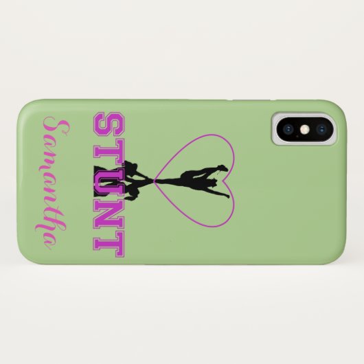 Cheerleader-Bremsung iPhone X Fall Case-Mate iPhone Hülle (Rückseite (Horizontal))