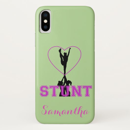 Cheerleader-Bremsung iPhone X Fall Case-Mate iPhone Hülle (Rückseite)