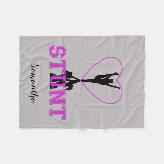 Cheerleader-Bremsungs-Fleecedecke Fleecedecke (Vorderseite (Horizontal))