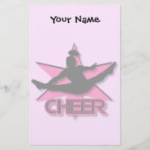 Cheerleader Briefpapier (Vorderseite)