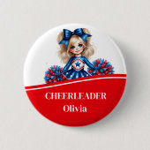 Cheerleader Button Button (Vorderseite)