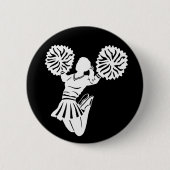 Cheerleader-Button Button (Vorderseite)