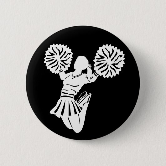 Cheerleader-Button Button (Vorderseite)